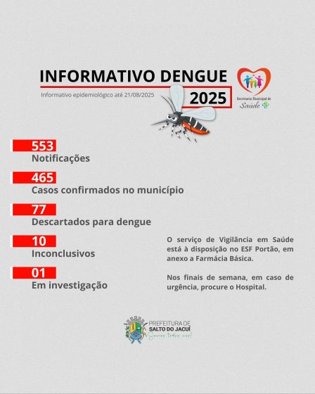 Informativo Dengue 2025