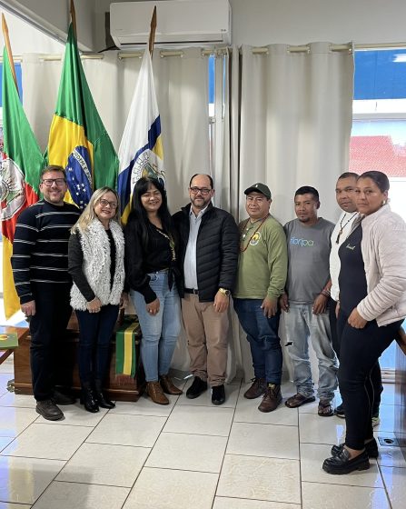Reunião de alinhamento de demandas das comunidades e povos indígenas do município.