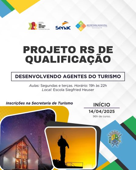 O Projeto RS Qualificação está com vagas abertas!