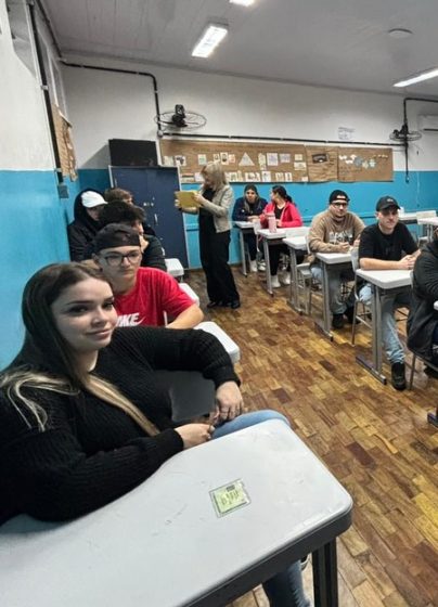 Realizada a prova unificada do NEEJA em Salto do Jacuí