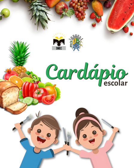 Cardápio das Escolas Municipais: Mês de Novembro