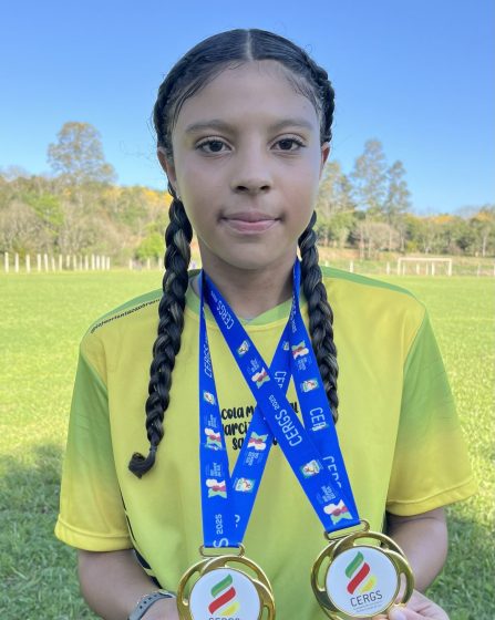 Rafaela dos Santos Francisco é destaque em Atletismo