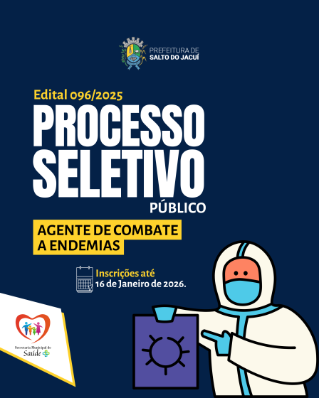 PROCESSO SELETIVO PÚBLICO N.º 01/2025