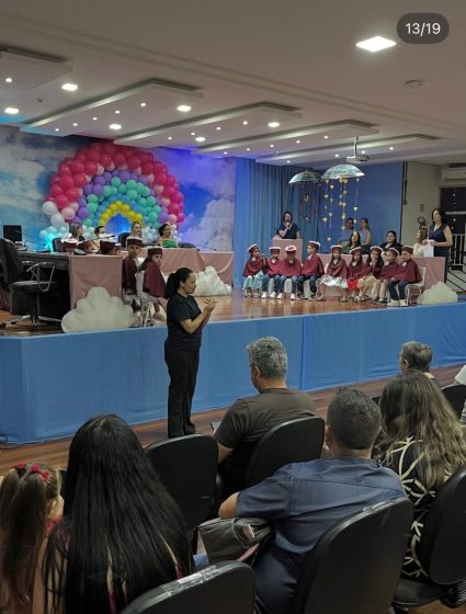 Formatura dos Alunos Pré B, EMEI Pingo de Gente