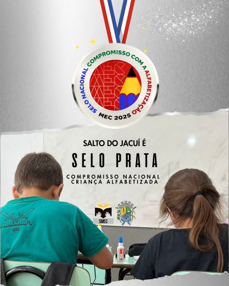 Salto do Jacuí é Selo Prata