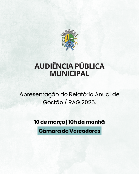 Edital de Audiência Pública Nº 018/2026