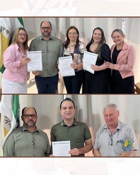Posse dos novos Servidores Públicos Municipais.