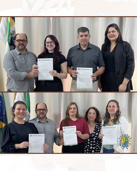 Posse dos novos Servidores Públicos Municipais