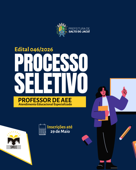 Processo Seletivo Simplificado nº 005/2026